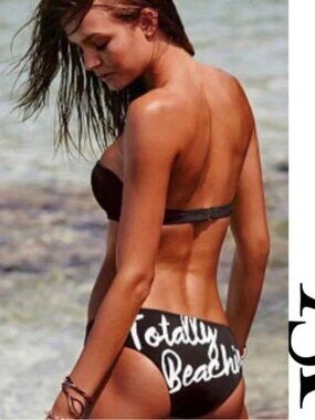 Victoria’s Secret | “Totally Beachin” The Cheeky Hipster Bikini Bottoms | Large